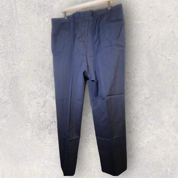 Vintage Christian Dior Blue Male 2 Piece Suit - Picture 11 of 15